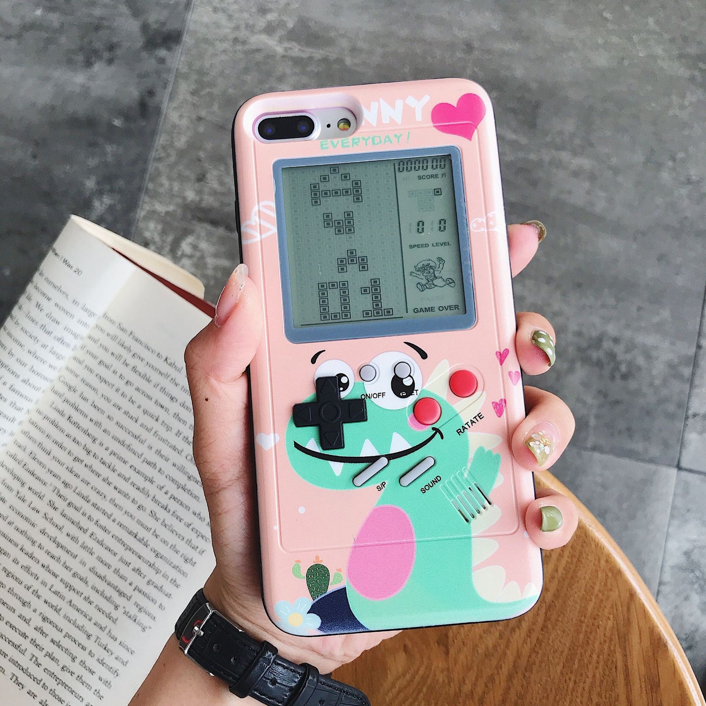 Suitable for iPhone13promax game mobile phone case Tetris Apple 12 nostalgic decompression mobile phone case X