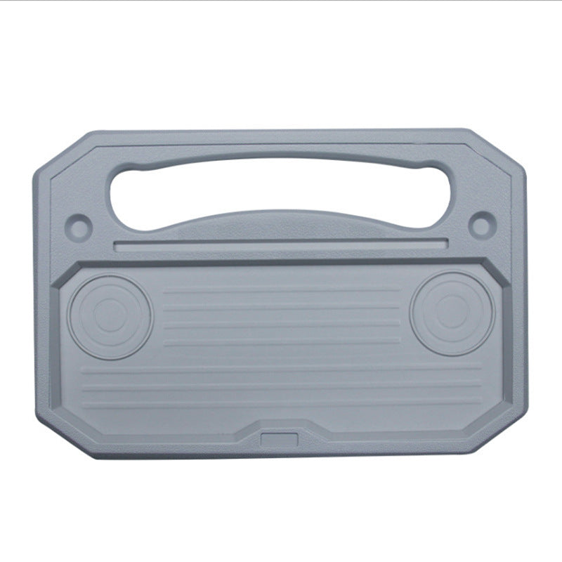 Car multi-purpose steering wheel card table car computer bracket seat back bracket car office small table shelf rack