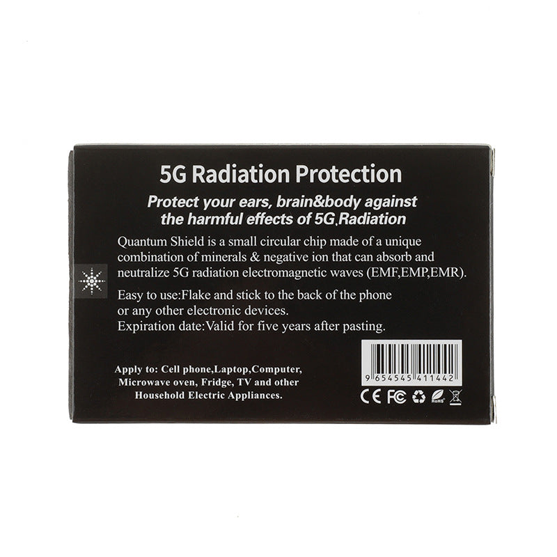 FusionExcel EMR Quantum Shield Science Mobile Phone Anti-Radiation Sticker Negative Ion Shield