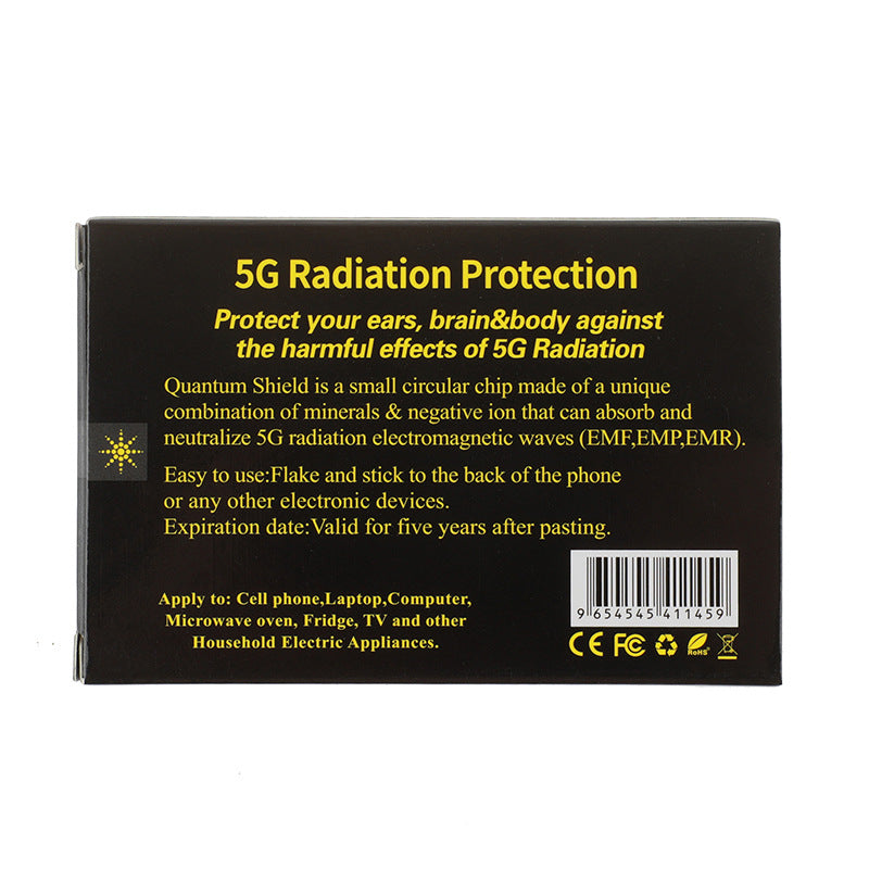 FusionExcel EMR Quantum Shield Science Mobile Phone Anti-Radiation Sticker Negative Ion Shield