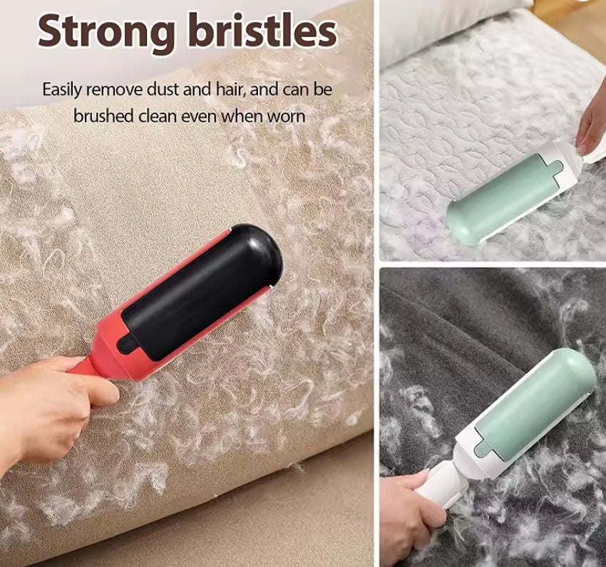 Pet Hair Remover Clothes Static Multi-purpose Double-sided Brush Cat Hair Scraper Roller Sticker