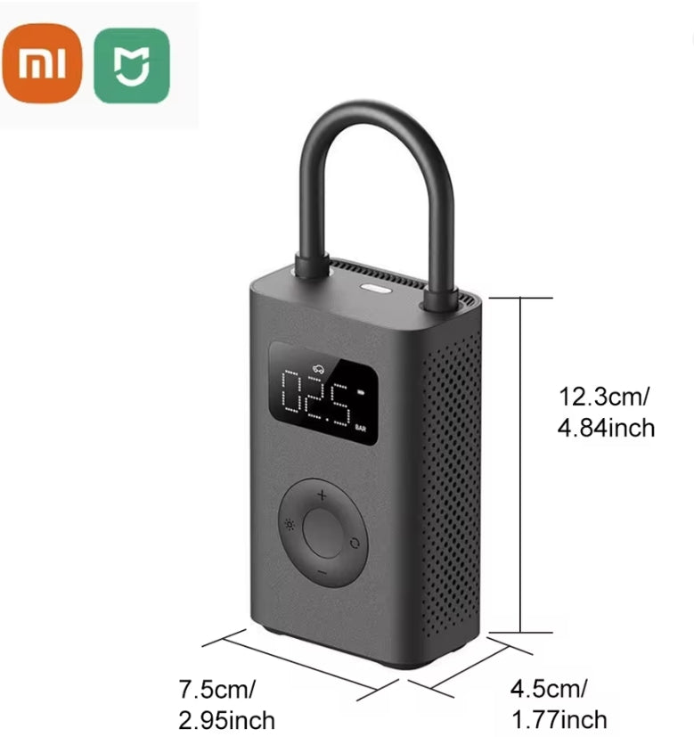 Xiaomi Mijia Inflator 2D Pro Car Air Pump Home Portable Car Inflator Digital Tire Pressure Detection