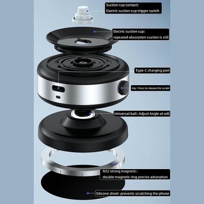 Rotatable Car Magnetic Phone Holder