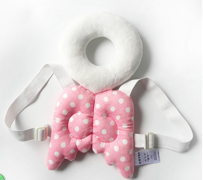 Baby Head protection pad Toddler headrest pillow baby neck Cute wings nursing drop resistance cushion baby protect Free delivery