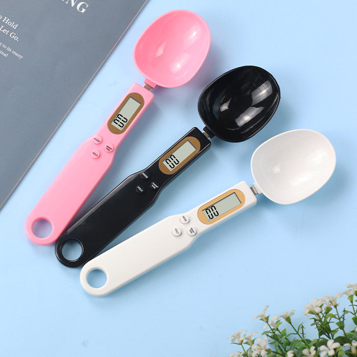 Home kitchen electronic scale mini spoon scale baking food spoon electronic measuring spoon weighing gram weight scale weighing spoon