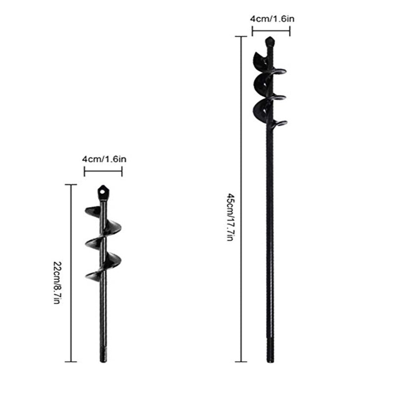 Twist drill for gardening plants