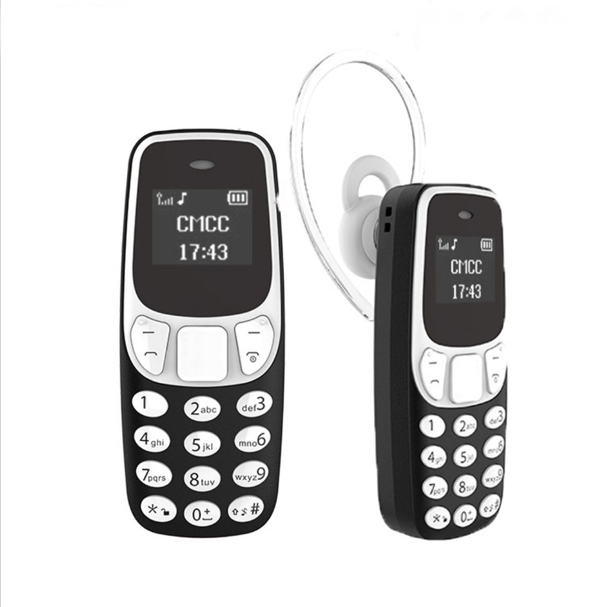 BM10 mini mobile phone dual card with MP3 player FM function machine voice changing dial GSM mobile phone