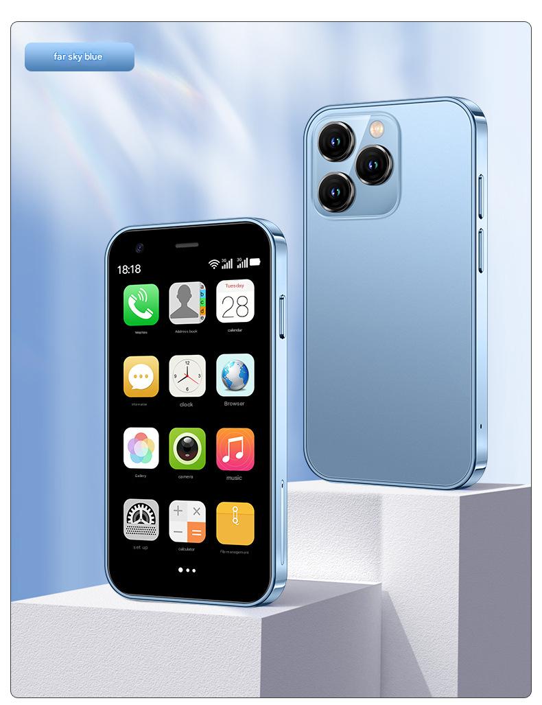 Cross-border XS15 Smart Phone 3G Network Android 8.1 Quad Core 2GB RAM 16GB ROM 3.0 Screen SOY