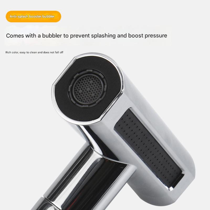 Four-speed raindance universal faucet kitchen splash-proof waterfall supercharged extension universal rotating extender faucet