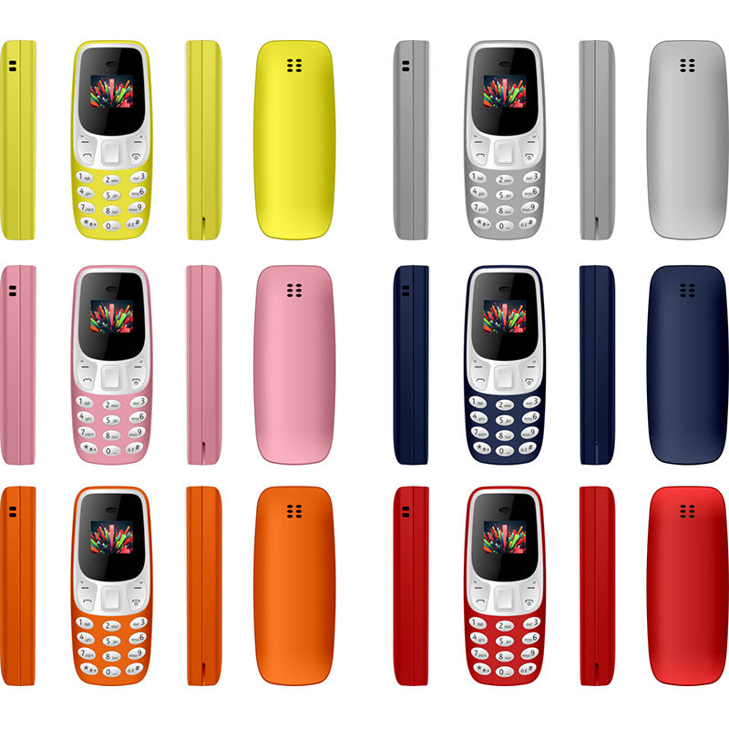 BM10 mini mobile phone dual card with MP3 player FM function machine voice changing dial GSM mobile phone