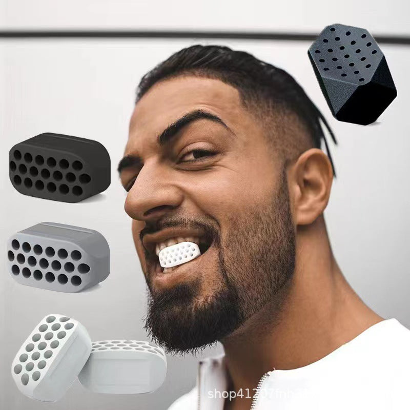 Cross-border masseter ball jaw jaw trainer fitness face facial muscle trainer silicone chewing exerciser
