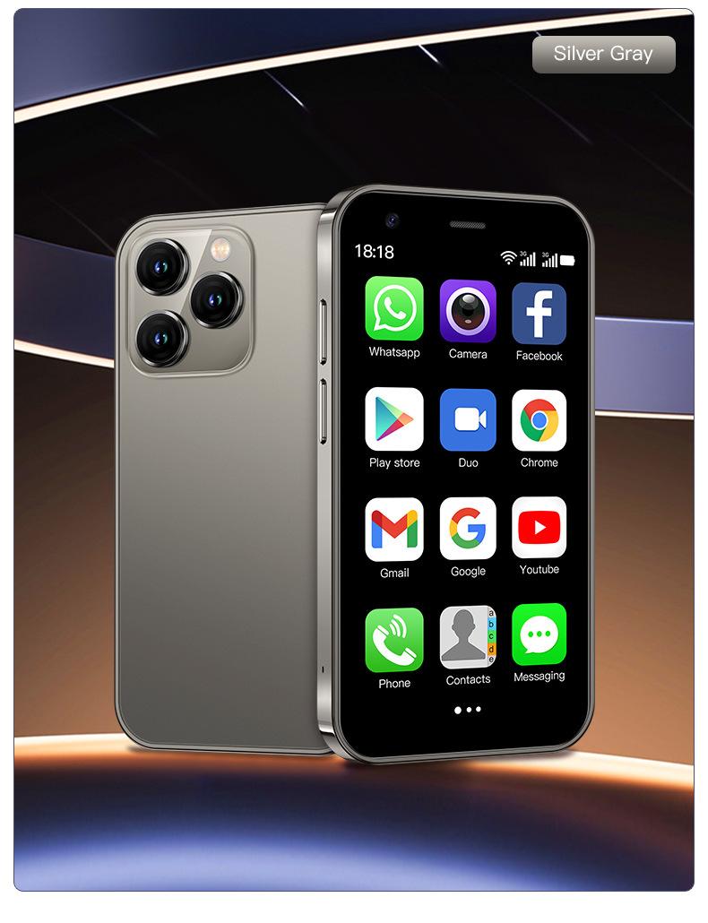 Cross-border XS15 Smart Phone 3G Network Android 8.1 Quad Core 2GB RAM 16GB ROM 3.0 Screen SOY