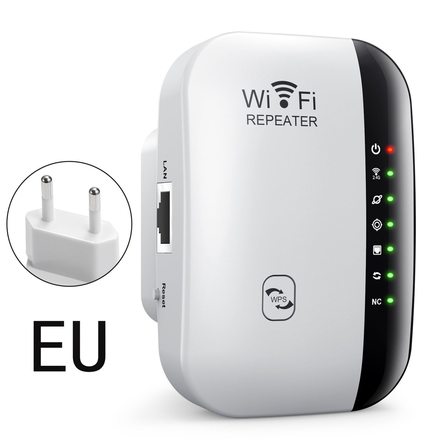 New wifi repeater wireless signal amplifier extended network enhancer British and Australian home router