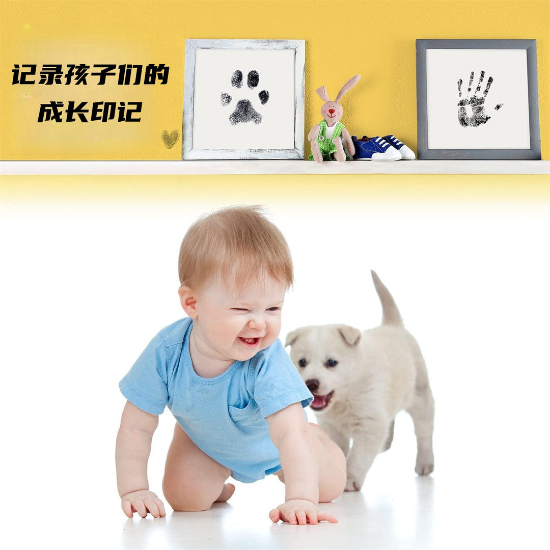 Pets and children's no-wash footprints, rubbings, commemorative photo albums and postcards, DIY production of pet supplies, cross-border shipping