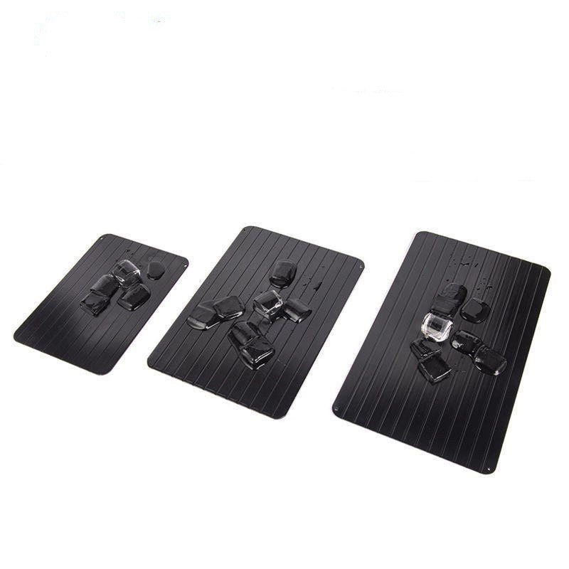 Thawing plate food quick thawing plate household steak seafood thawing plate aluminum cutting chopping board meat kitchen