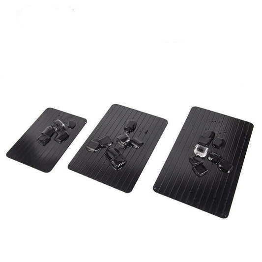 Thawing plate food quick thawing plate household steak seafood thawing plate aluminum cutting chopping board meat kitchen