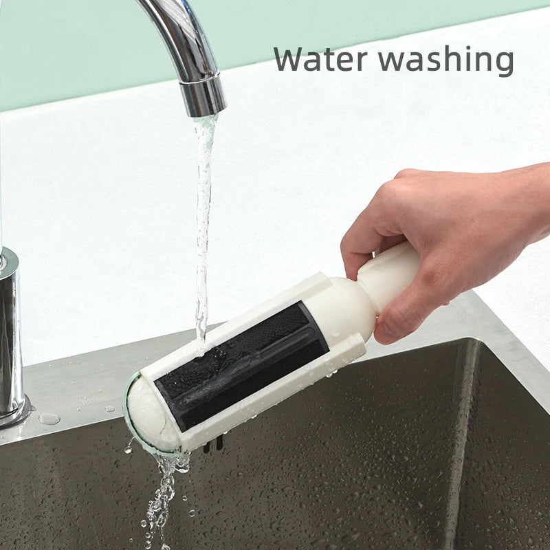 Pet Hair Remover Clothes Static Multi-purpose Double-sided Brush Cat Hair Scraper Roller Sticker