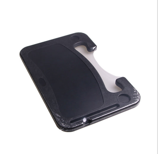 Car multi-purpose steering wheel card table car computer bracket seat back bracket car office small table shelf rack