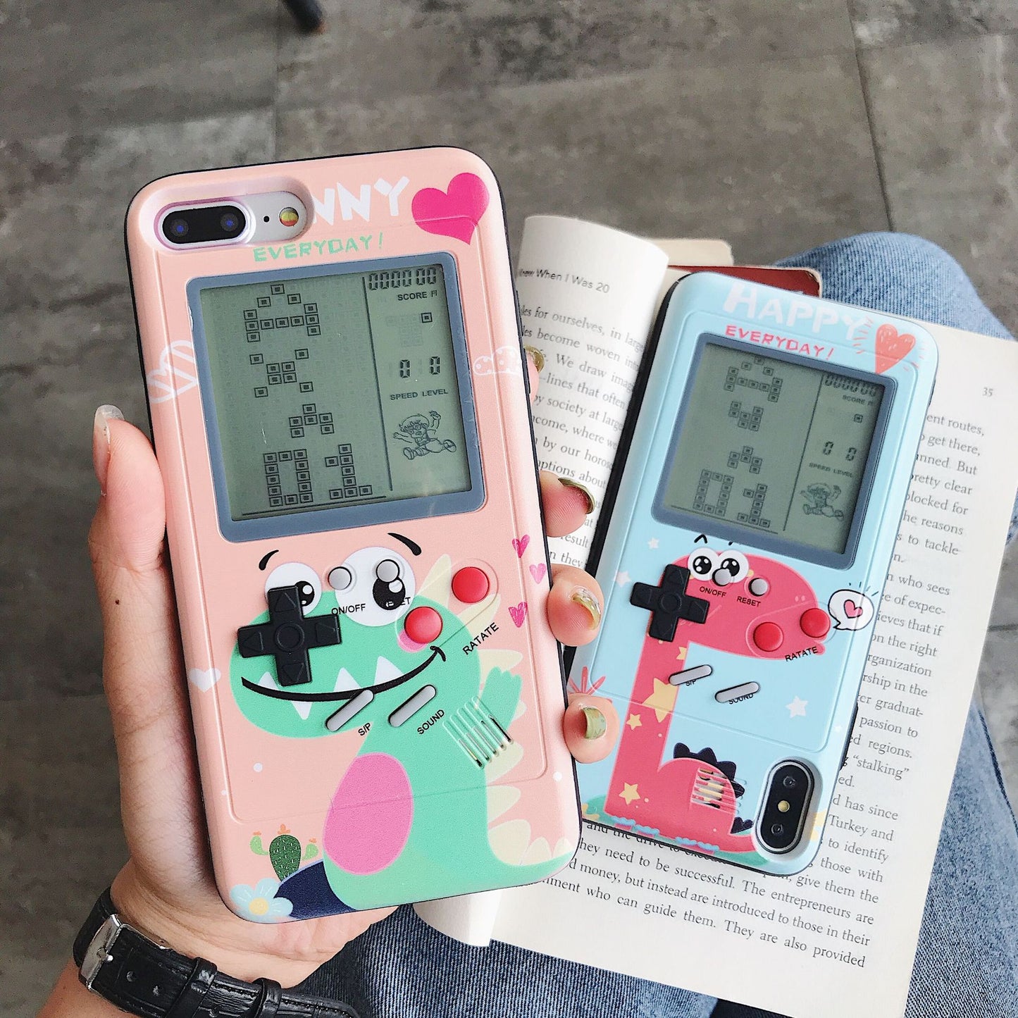 Suitable for iPhone13promax game mobile phone case Tetris Apple 12 nostalgic decompression mobile phone case X