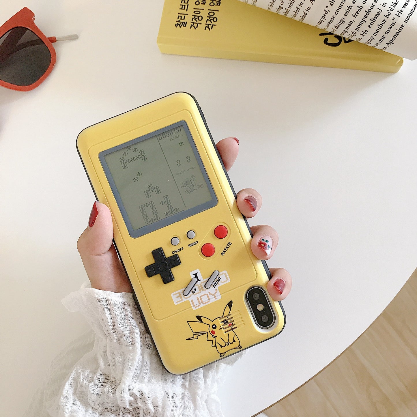 Suitable for iPhone13promax game mobile phone case Tetris Apple 12 nostalgic decompression mobile phone case X