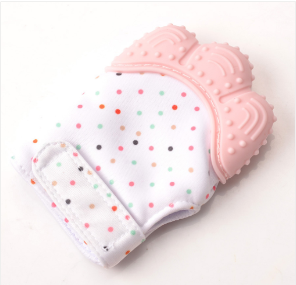Hot Sale Baby Glove Teether Baby Products Teether Teeth Gloves Children's Color Silicone Teeth Molar Toys