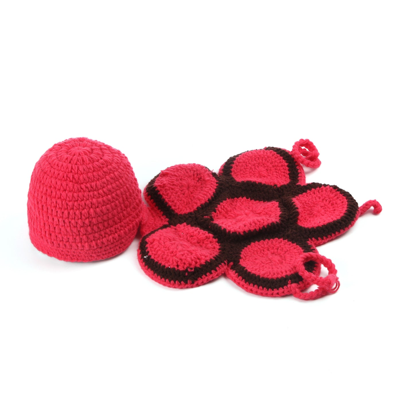Explosion models hand-woven hundred days baby photography suits hooks wild newborn photography props small turtle modeling