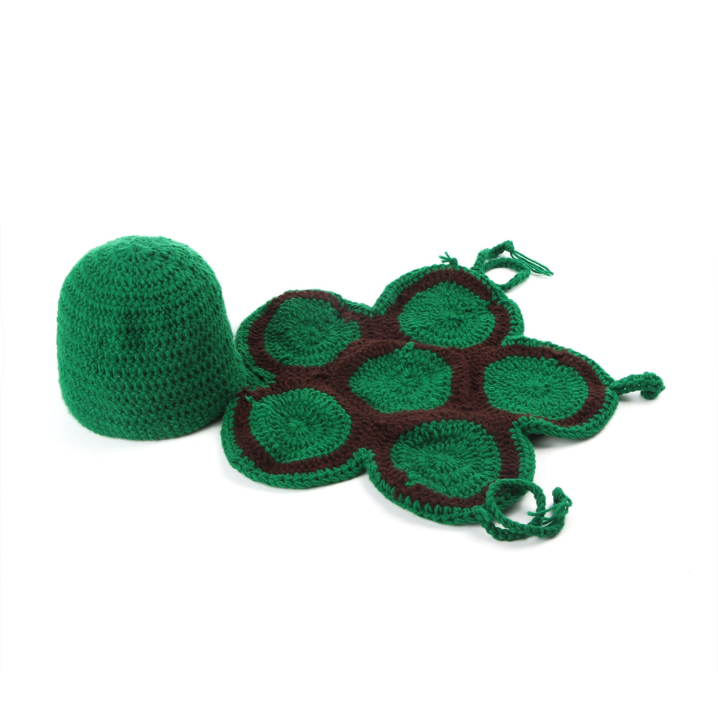 Explosion models hand-woven hundred days baby photography suits hooks wild newborn photography props small turtle modeling