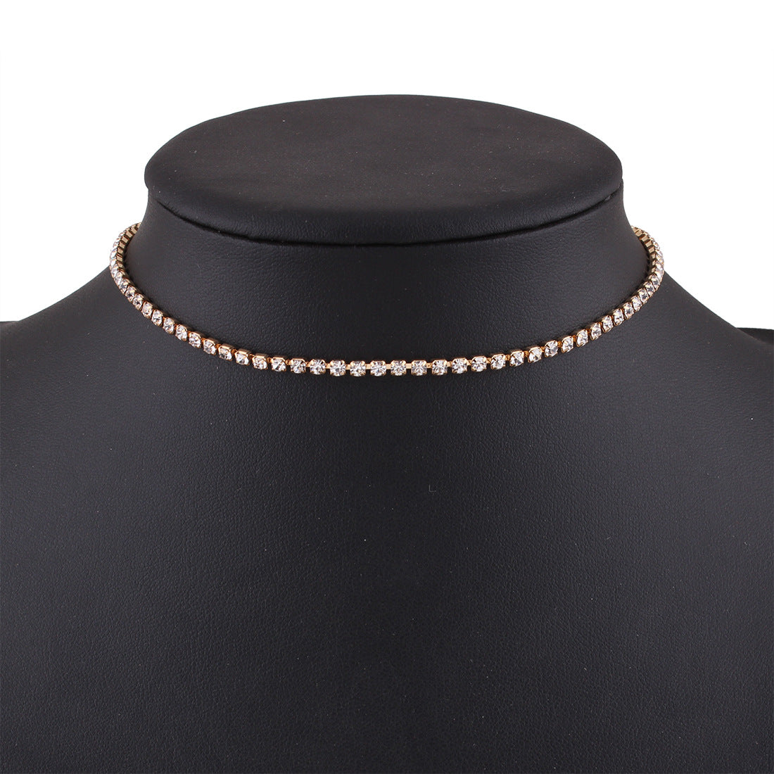 N5612 Europe and America simple temperament model diamond necklace women Clavicle necklace necklace choker hot items