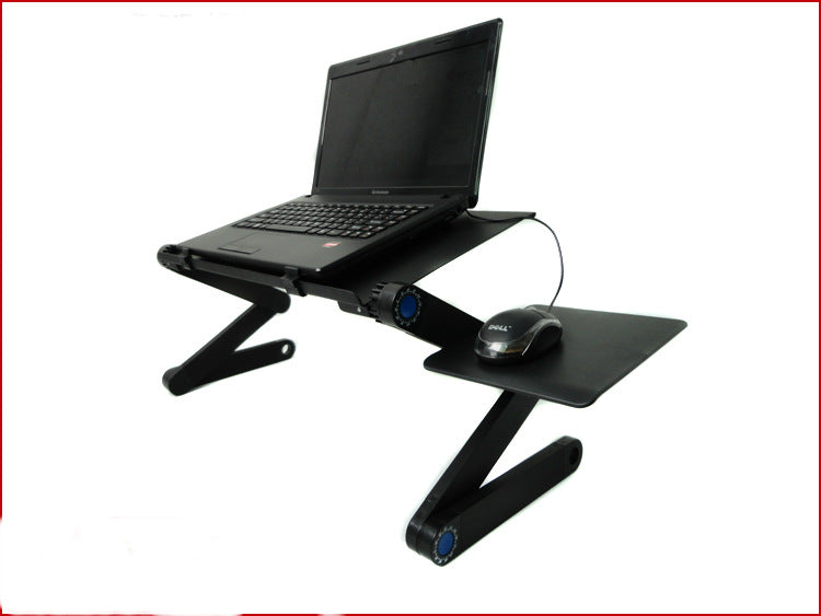cooling laptop table / bed computer table / iPad desk / lazy aluminum folding table