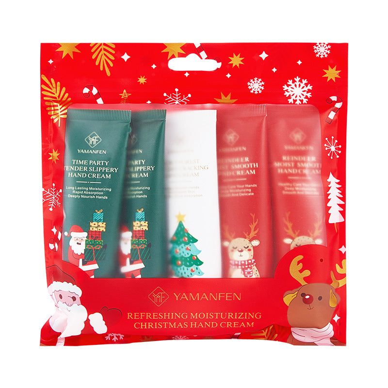 YMF Moisturizing Christmas Hand Cream Set (Cross-border) - Autumn/Winter Nourishing and Hydrating Hand Cream - Wholesale for Foreign Trade - High Moisturizing
