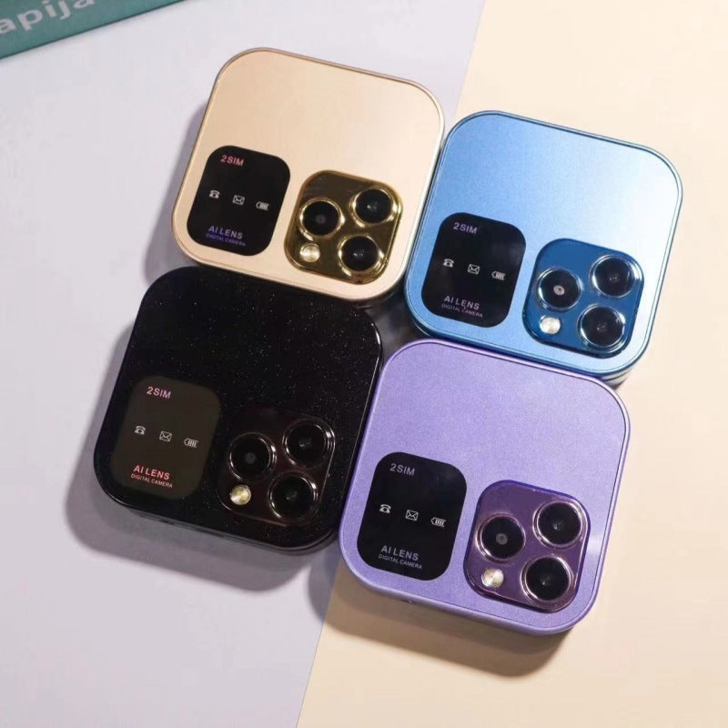 Cross-border i16Pro mobile phone, foreign language folding flip button mobile phone, multi-language