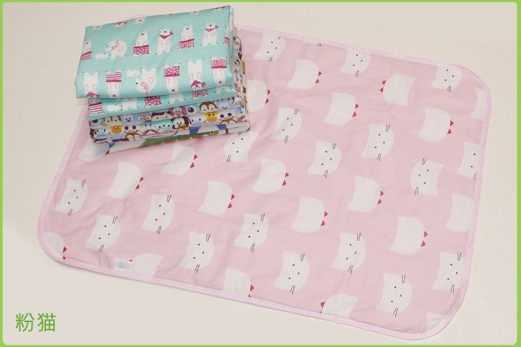 [Amazing Series] Dulaiduwan three-layer cotton baby changing pad baby waterproof changing pad 60*90