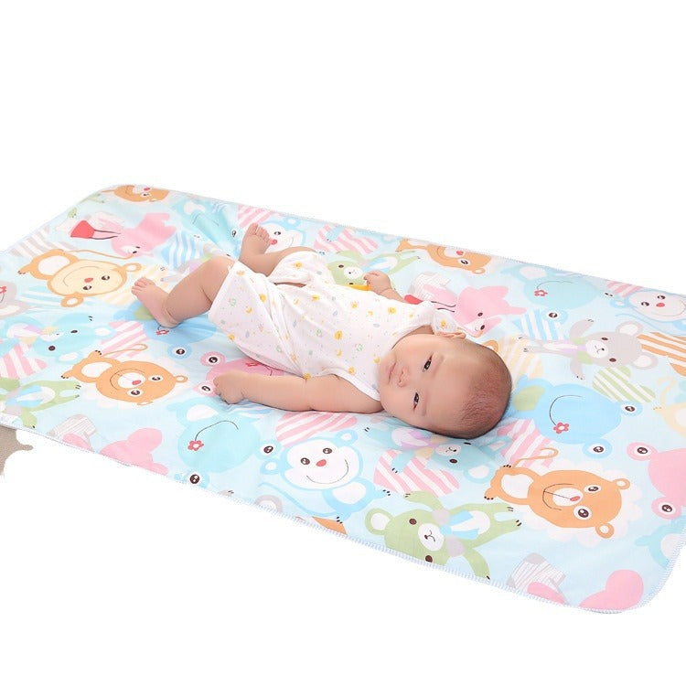 [Amazing Series] Dulaiduwan three-layer cotton baby changing pad baby waterproof changing pad 60*90