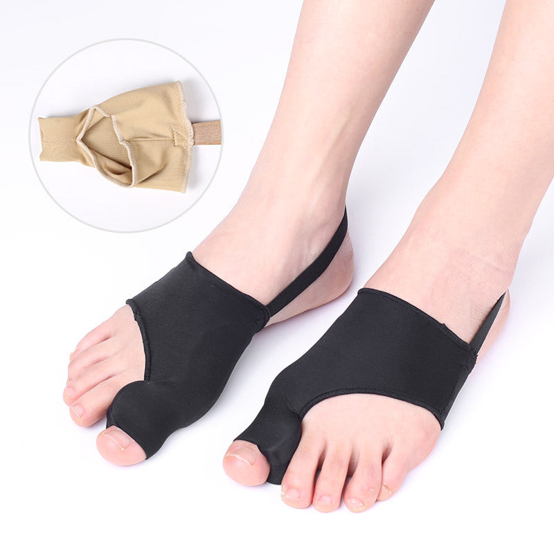 SEBS foot guard foot care hallux valgus corrector high elastic day and night with toe splitter foot cover with silicone