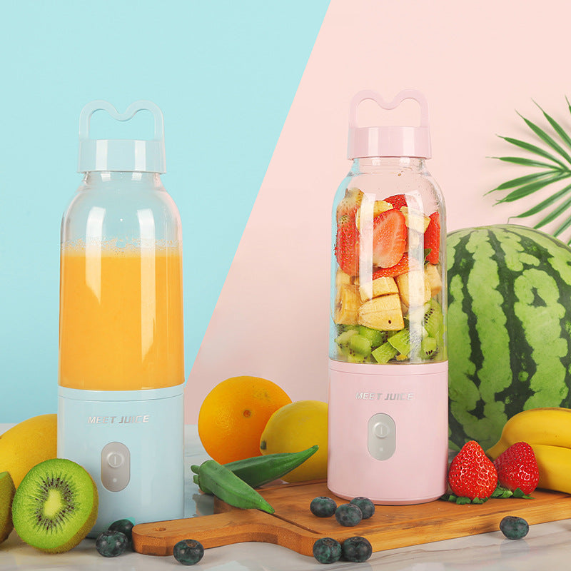 Factory direct sales juicer fruit shop marketing activities gift household juicer cup can be stickers one drop