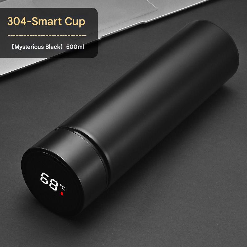 Smart temperature display 304 stainless steel gift custom insulation cup simple portable business tea brewing event gift water cup