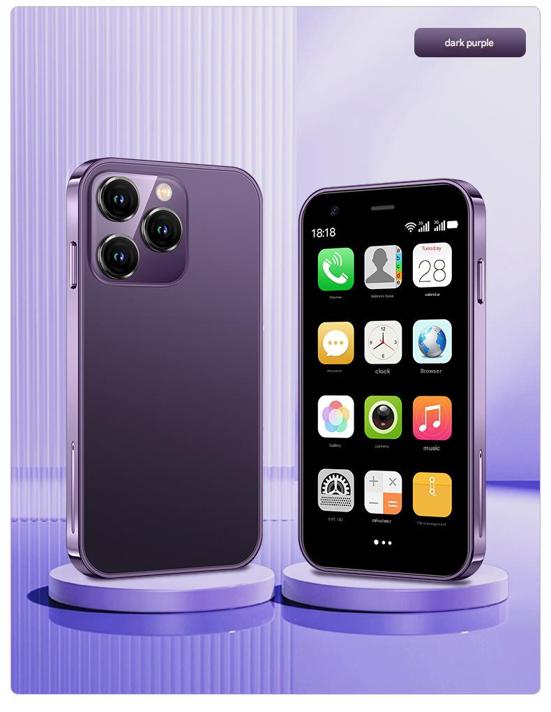 Cross-border XS15 Smart Phone 3G Network Android 8.1 Quad Core 2GB RAM 16GB ROM 3.0 Screen SOY