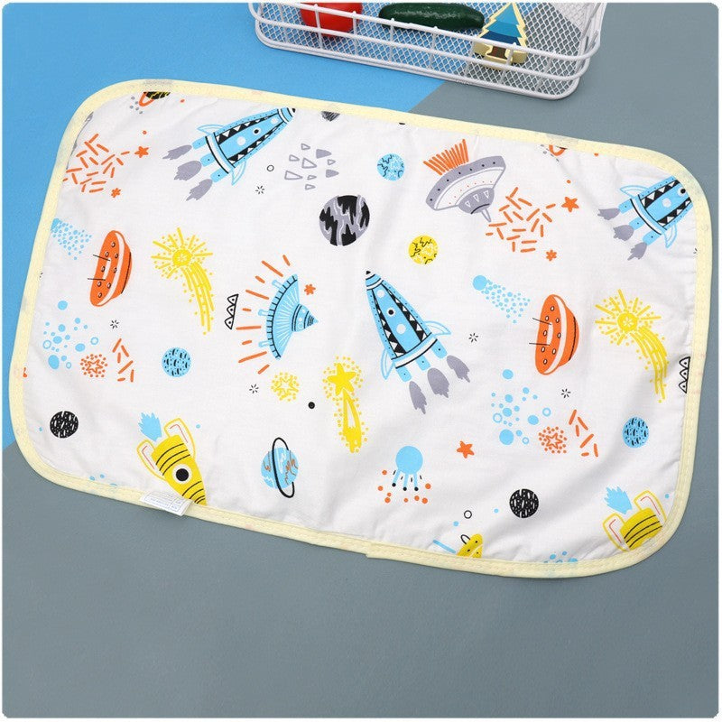 [Amazing Series] Dulaiduwan three-layer cotton baby changing pad baby waterproof changing pad 60*90
