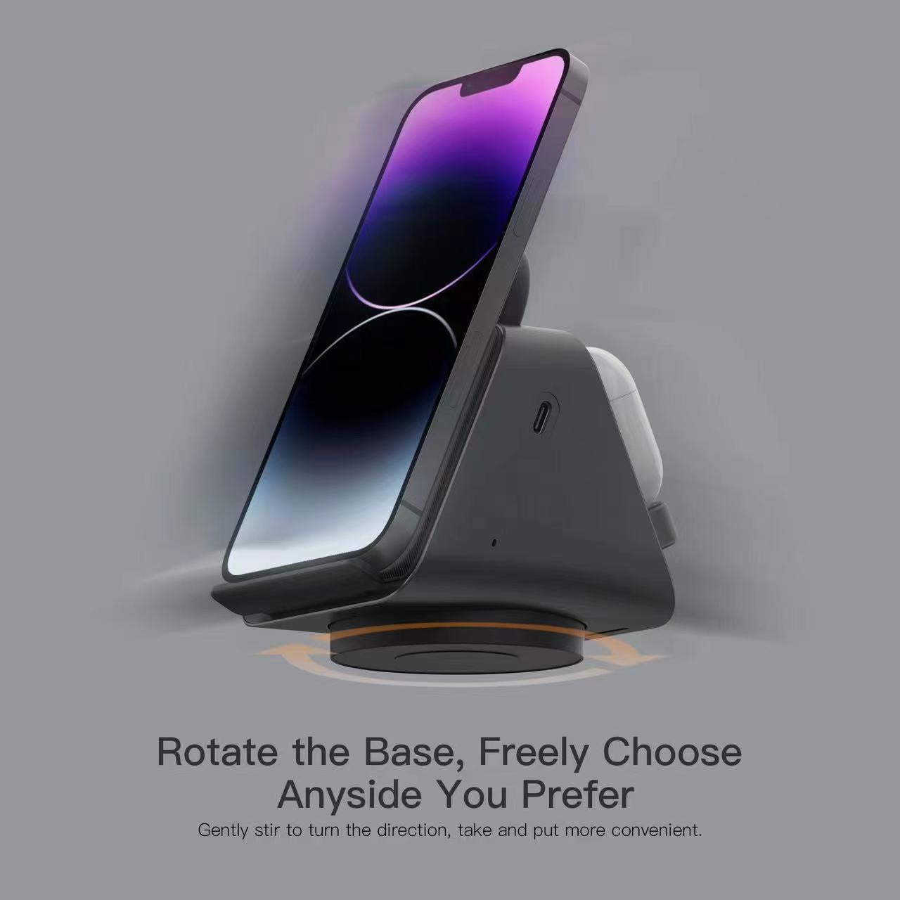 ORSEN: W8 Wireless 3in1 Charging wireless charging