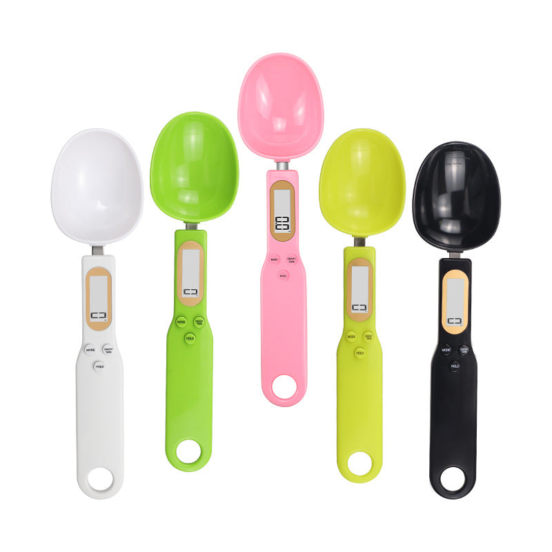 Home kitchen electronic scale mini spoon scale baking food spoon electronic measuring spoon weighing gram weight scale weighing spoon