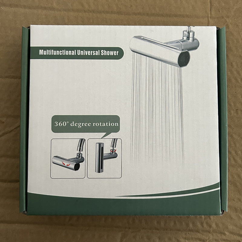 Four-speed raindance universal faucet kitchen splash-proof waterfall supercharged extension universal rotating extender faucet