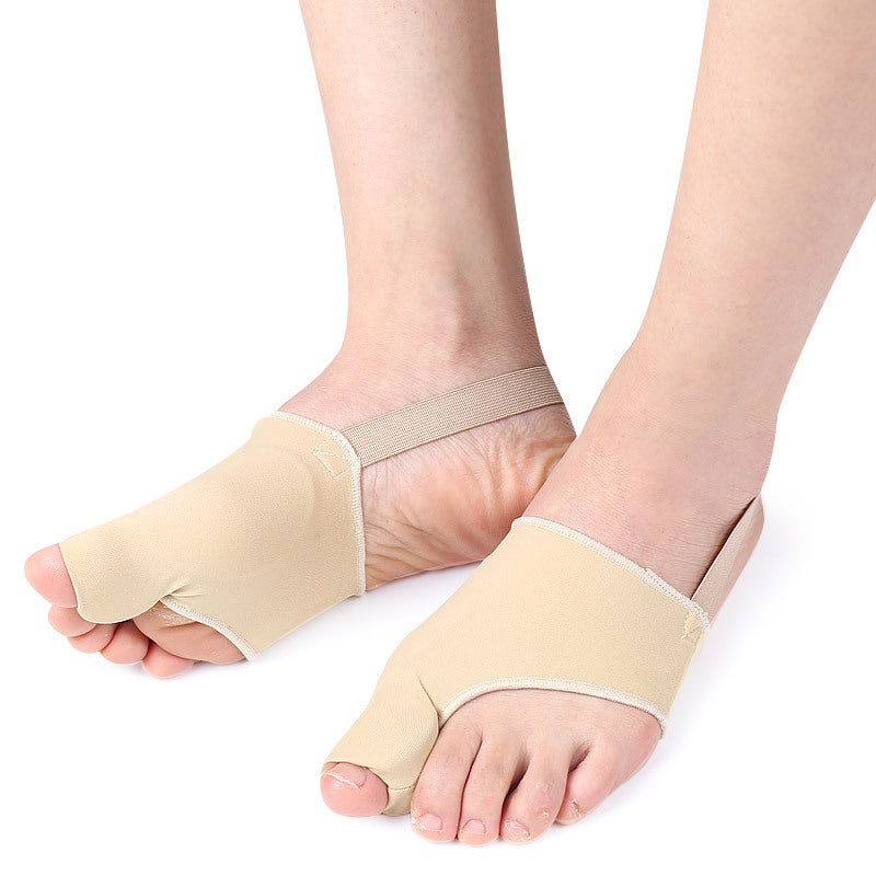SEBS foot guard foot care hallux valgus corrector high elastic day and night with toe splitter foot cover with silicone