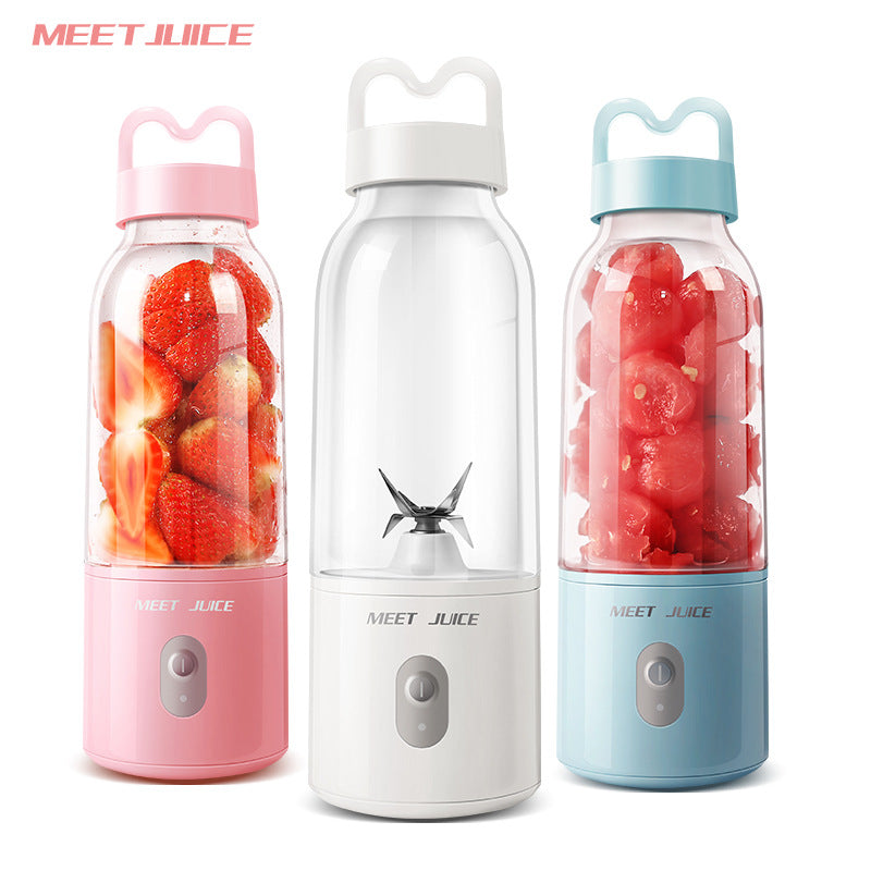 Factory direct sales juicer fruit shop marketing activities gift household juicer cup can be stickers one drop
