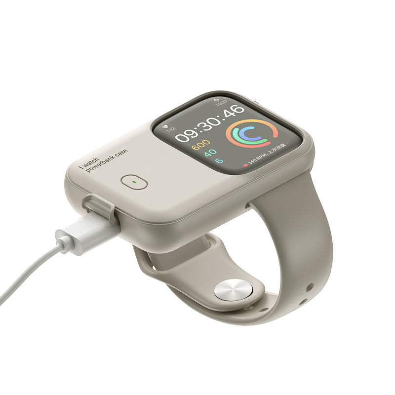 Suitable for iwatch wireless charging case Apple watch power bank Applewatch mobile power portable mini
