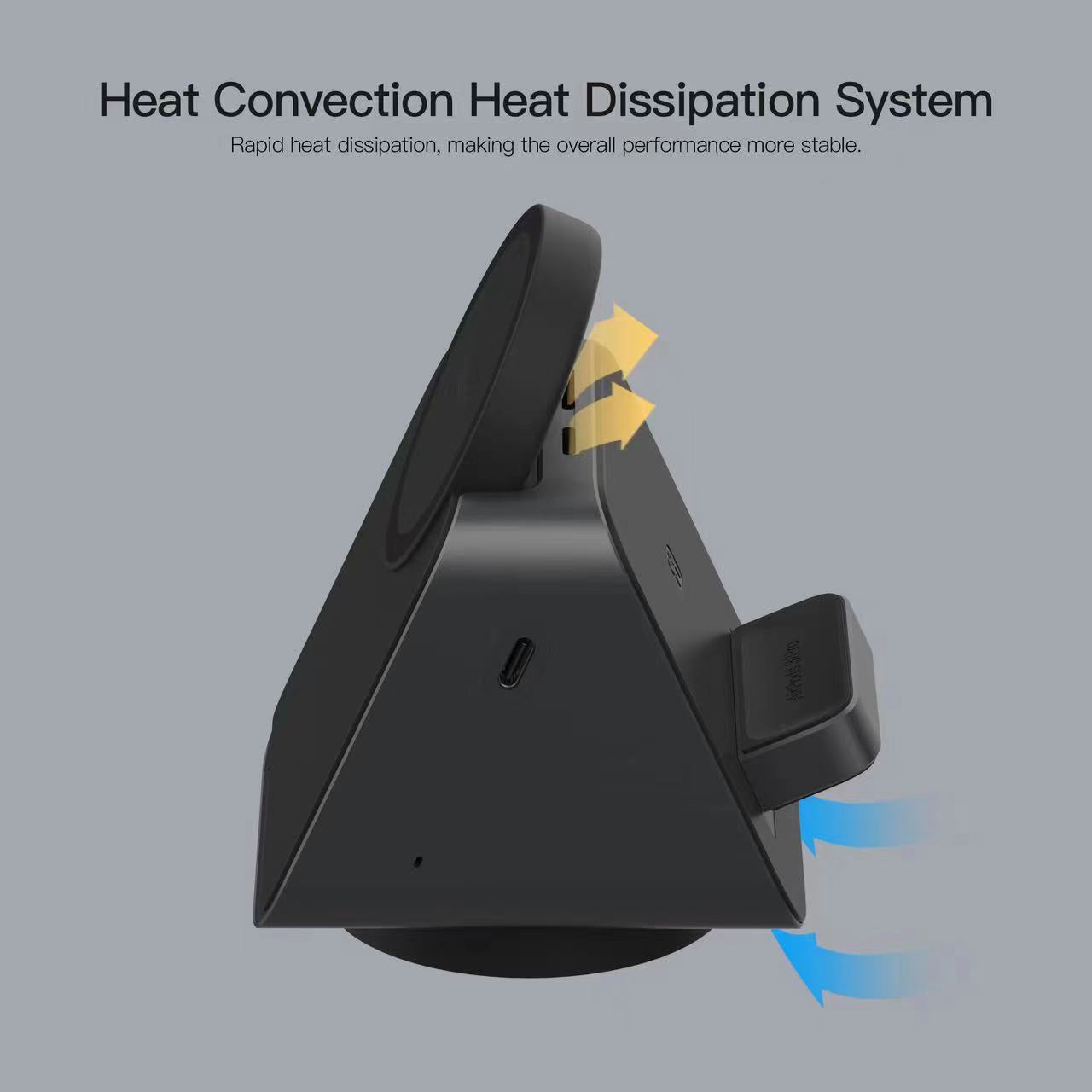 ORSEN: W8 Wireless 3in1 Charging wireless charging