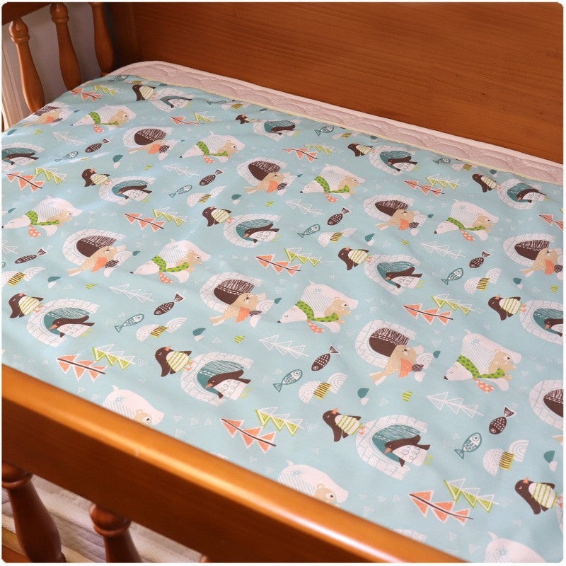 [Amazing Series] Dulaiduwan three-layer cotton baby changing pad baby waterproof changing pad 60*90