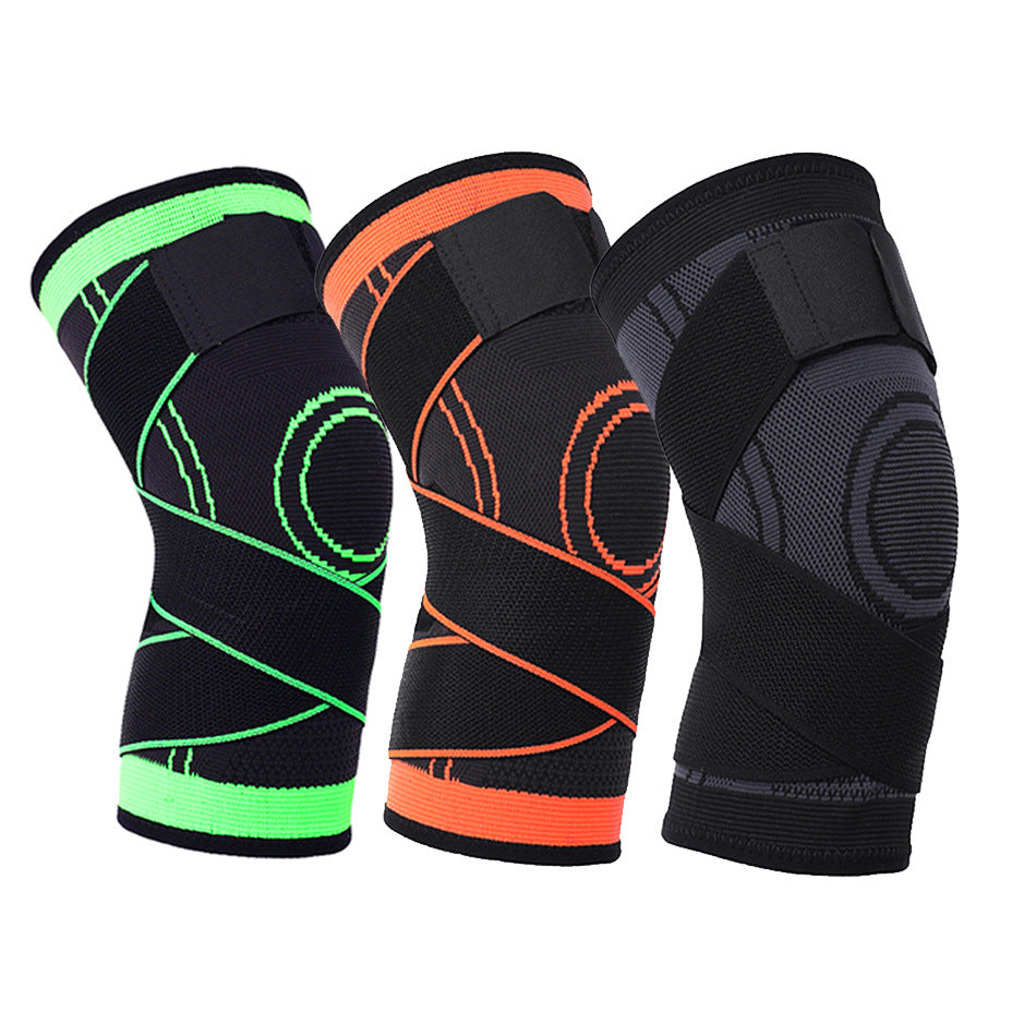 Knee pads for fitness, running, squats, non-slip and pressure-reinforced knee joint meniscus protection for men and women's basketball