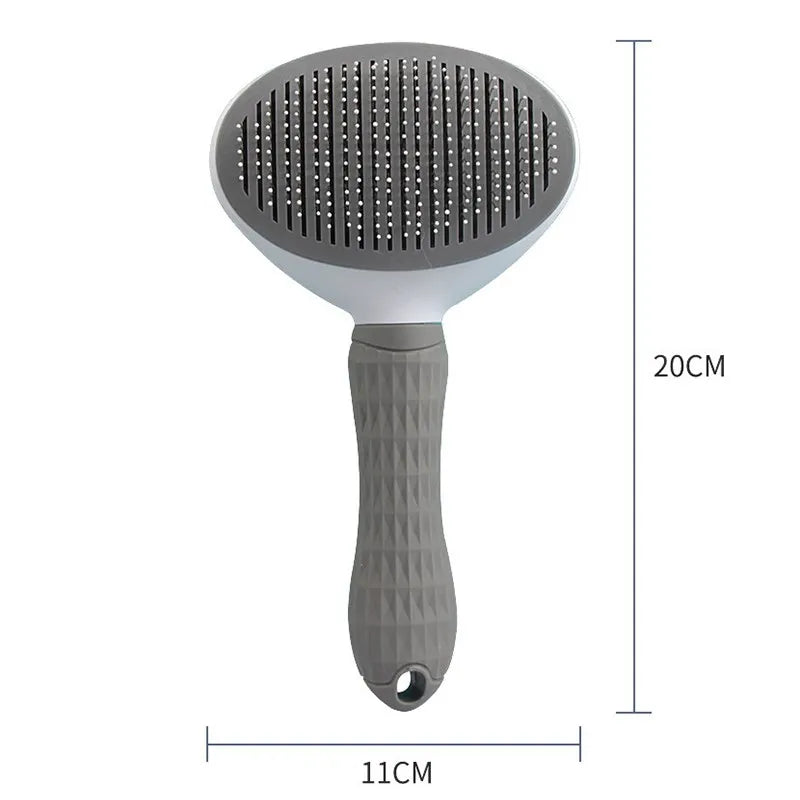 Cute cat claw comb one-click to remove floating hair comb pet massage comb cat hair cleaning cat needle comb pet comb dog comb