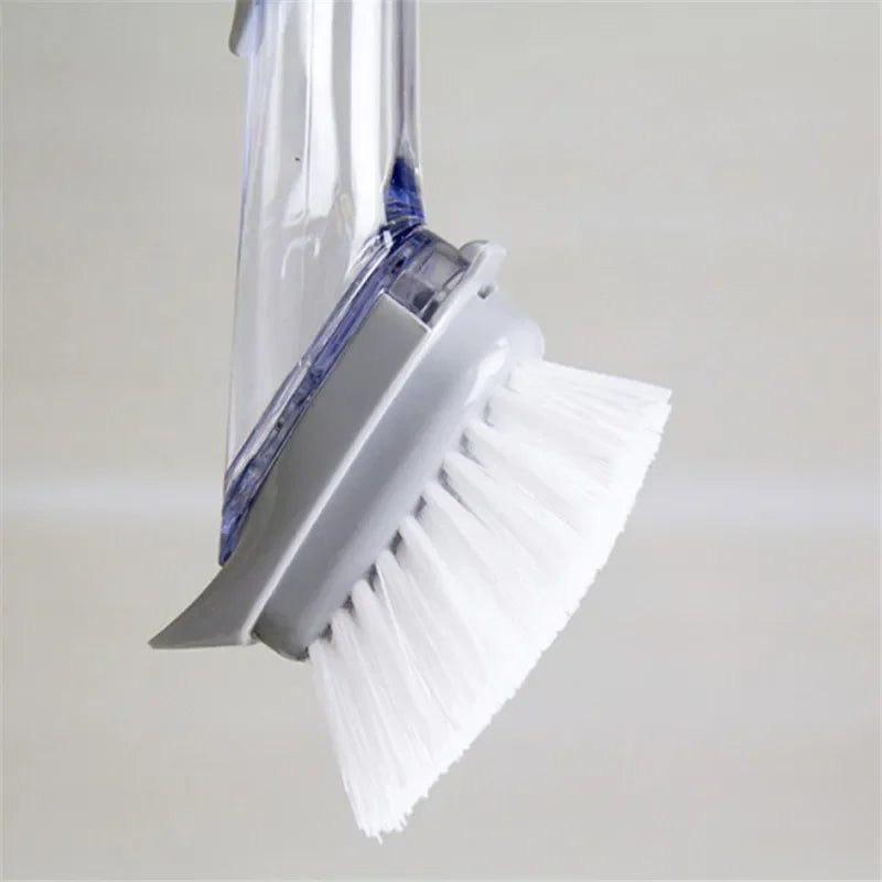 [Liquid pot washing brush] Kitchen liquid pot washing brush multifunctional bowl brush household long handle oil brush hydraulic pot brush